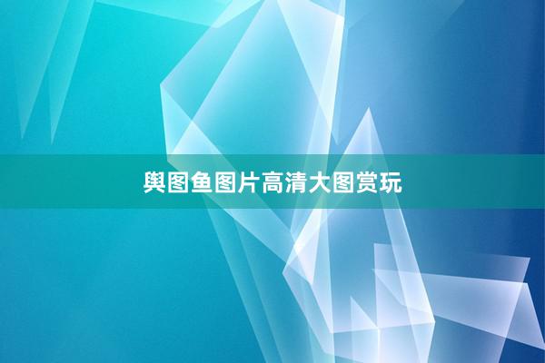 舆图鱼图片高清大图赏玩